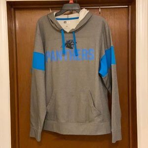 Grey Carolina Panthers Hoodie